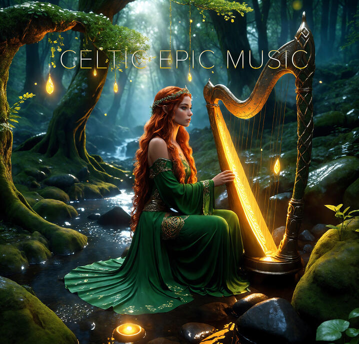 Celtic Epic Music (Fantasy, Harp, Cinematic, RPG)